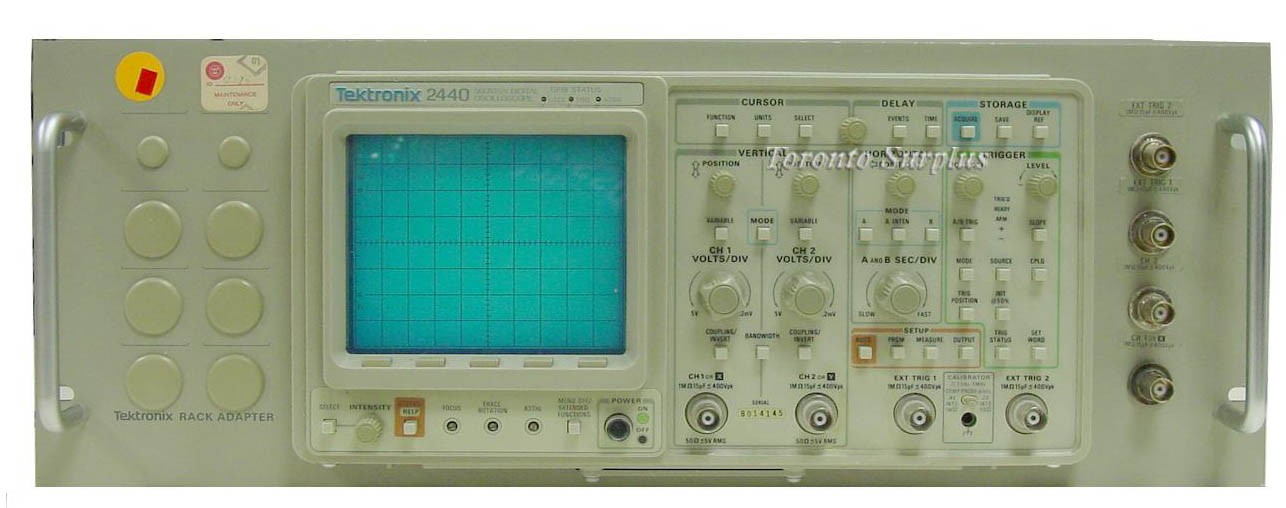 Tektronix 016-0825-01 Rack Adapter / Adaptor For 2400 Series Oscilloscopes