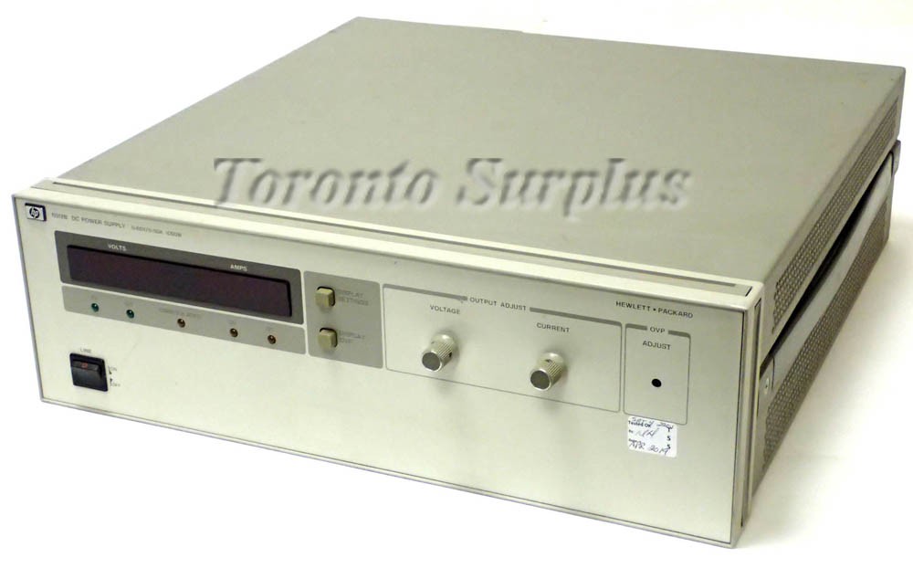 a 60V, 50A HP 6012B / Agilent 6012B DC Power Supply, Autoranging 0-60 V, 0-50 Amp