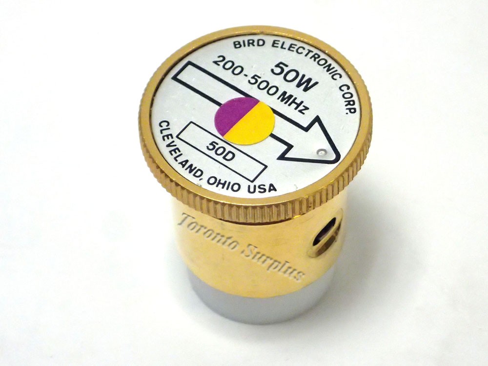 50 W, 200-500 MHz - Bird Electronic Corp. 50D Element / Slug