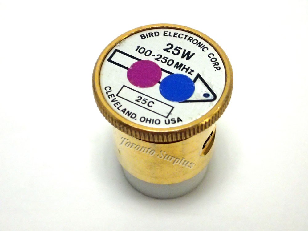 25 W, 100-250 MHz - Bird Electronic Corp. 25C Element / Slug