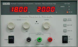 a 18V, 20A TTI Thurlby Thandar Instruments Model TSX1820 Power Supply, 0-18VDC, 0-20A (In Stock) z1
