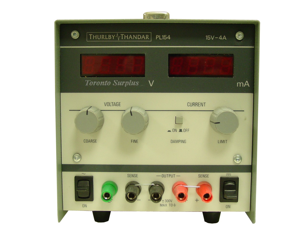 Thurlby Thandar PL154 Quad-Mode Dual Power Supply