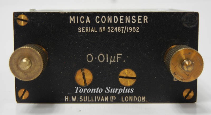H W Sullivan & Griffiths 0.01µF Mica Condenser