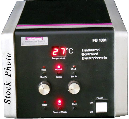 Fisher Biotech FB1001 / FB 1001 Isothermal Controlled Electrophoresis Temperature Controller / Power Supply