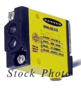 Banner SM312W Mini-Beam Divergent Diffuse, Range: 130 mm