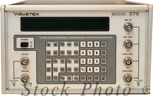 Wavetek 278 Programmable Synthesized Function Generator