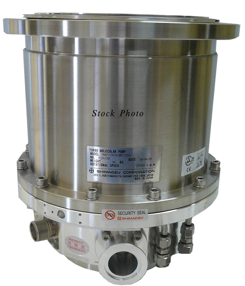 Shimadzu TMP-1303LMC-G2 / TMP1303LMCG2 / TMP-1303LMC / TMP1303LMC Turbo Molecular Pump TMP Rotational Speed 30300 RPM