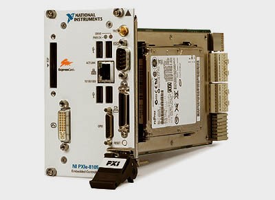 NI PXI-8105 2.0 GHz Dual-Core Embedded Controller for PXI 