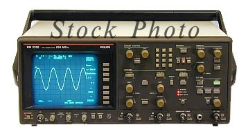 Philips / Fluke PM3320 Digital Storage Oscilloscope  2 Ch 200 MHz