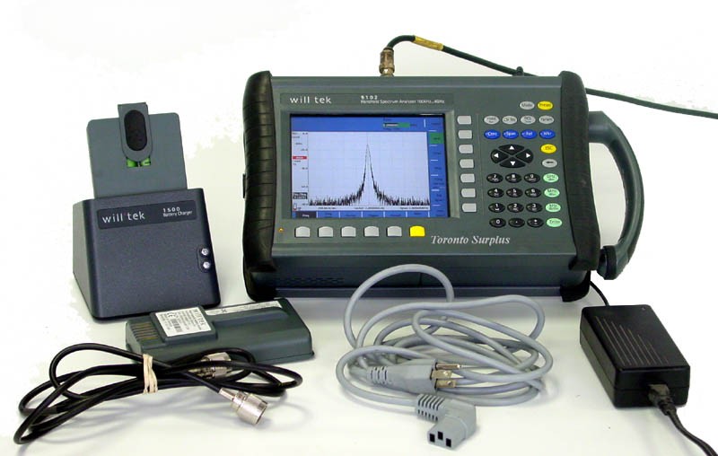 Willtek / Aeroflex 9102 Handheld Spectrum Analyzer 100kHz - 4GHz