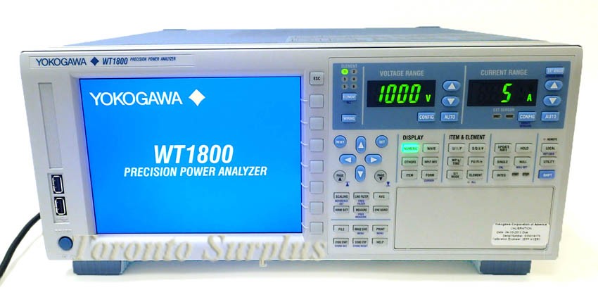 Yokogawa WT1800 / WT1804-40-D-HE