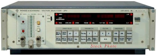 Rohde & Schwarz ZPV / ZPV-E3 Vector Analyzer with E3 Tuner - 291-4012-92