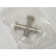 4 Way Cross- CF 1 1/3'' 304 Stainless Steel- F034C4 CF16 Conflat  