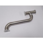 MBraun KF 40 Compatible Pipe With Tee Helium Leak 1x10^-6
