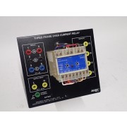 Lab-Volt 3811-10 Three-Phase Over Current Relay In 5 A (100%) - 10 A Max - 60 Hz Out 120Vdc-0.5A; 240Vac -5A Tested
