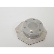 Double Sided 2 3/4'' OD Conflat Flange Bored 1 1/2'' 1'' Thick F070-038D3