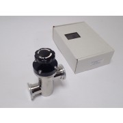 Stainless Steel In-Line Valve, Manual, Viton Bonnet & Seat Seals, Welded Bellows, NW40 SIVB-4NM Conflat
