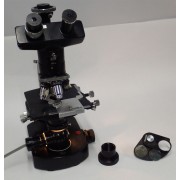 Wild Heerbrugg M20 Trinocular Microscope with 4x, 20x, 40x, 100x Oil Objectives 