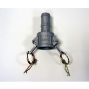 3/4" SS Camlock C100 Quick Disconnect Fitting, Male Hose Barb