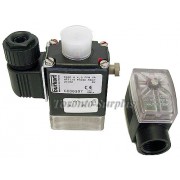 Burkert Type 0330 Solenoid Valve and Type 2509 Cable Plug (Default)