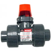 Hayward TB1050STE 1/2" Threaded/Socket PVC TB Series True Union Ball Valve with EPDM O-Ring BNIB / NOS