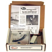Dwyer 480 Vaneometer / Swing Vane Anemometer - Air Velocity Meter 25-400 FPM BNIB / NOS 