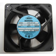 4 1/4" x 1 1/2" NMB IMC 65 Boxer 4715FS-12T-B50 Impedance Protected Axial Fan, 4715FS12T, 115 V, 19/21 A , MIL-SPEC BNIB / NOS