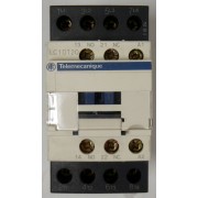 Telemecanique LC1DT20 / LC1D, Contactor, D-Line, Type D, 4 Pole, AC-1, 20 A, 1 N.O. + 1 N.C. Instantaneous Auxiliary Contacts