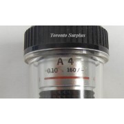 zo Olympus A 4,  0.10,160 / - Microscope Objective 