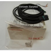 Sunx EX-14A EX-10 Series Convergent Reflective, Diffused Beam Type, Front Sensing, Ultra-Compact Photoelectric Sensor, Amplifier Built-in, 12-24VDC, BNIB, NOS 