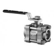 Swagelok SS-63EW8P40 -ID-JL / SS63EW8P40 4 Bolt Stainless Steel Ball Valve BNIB / NOS