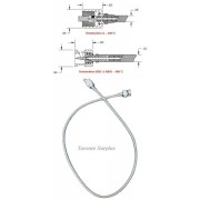 MDC ISI  9931205 24" In Vacuum Coaxial Cable