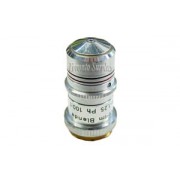 zo Reichert / C. Reichert  Ol-Im Blende A-1.25  Ph  100:1 (adjustable) Nr. 187 581 Microscope Objective - TSS#GSO4