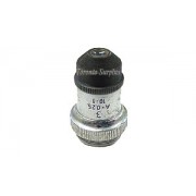 zo Leitz / E. Leitz Wetzlar 3  A=0.25  10:1 Microscope Objective - TSS#GSO24