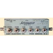 Kay Electric Model 451B Model 20-0  Manual Step Attenuator 1 dB / 2 dB / 3 dB / 5 dB / 10 dB / 20 dB