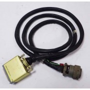 6 ft cable with 1- Winchester El. Inc SRM104PCNSS030 104 pin Male connector & 1 - Cannon ITT 8049 MS3116F20-39S 39 pin female Connector 