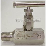 PGI V-506SCG-TH 1/2'' Male NPT x 1/2'' Female NPT Valve BRAND NEW / NOS rm