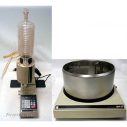 Yamato HiTEC RE-51 RE51 Rotary Evaporator with Glass Condenser, and BM-51 BM51/ RE-51 Heated Water Bath and Interconnect Cables