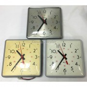 Simplex Impulse Type 24 hr Time Clock, Vintage Retro Wall School Industrial, Birthday Clock, Assorted Colors