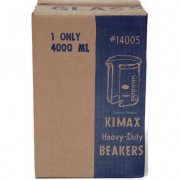 Kimble Products 14005-4000 KIMAX Heavy Duty #14005 4000ml Glass Beaker