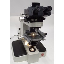 Leitz Wetzlar Orthoplan Trinocular Microscope+Infinity/-/30 NPL 10X/0.20P Objective+360° Stage