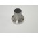 304 Stainless Steel Half Nipple On 70mm(2.75'')OD Conflat Flange 38mm(1.5'')OD Tube F070HN