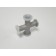 4-Way Cross, Stainless Steel, NW25 NW25C4