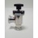 Stainless Steel, Bellows Sealed Angle Valve, Manual, Viton & Seat Seals NW40 Flange SAVB-40NM New Open Box