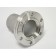 304 Stainless Steel Half Nipple On 70mm(2.75'')OD Conflat Flange 38mm(1.5'')OD Tube F070HN