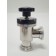 Stainless Steel, Bellows Sealed Angle Valve, Manual, Viton & Seat Seals NW40 Flange SAVB-40NM New Open Box