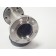 Conflat Stainless Steel Polished Tee 2 Rotatable 1 Fixed 2.75''OD 6 Holes 