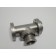 Varian Conflat Stainless Steel Tee 2 Rotatable 1 Fixed 2.75'' OD 6 Holes 