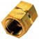 Swagelok B-12-HCG Brass Pipe Fitting, Hex Coupling, 3/4 in. Female NPT 