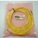 Mark II SEC-15 / SEC15 17297 Yellow Sheilded 15' Cable with Straight , Female, Four Pin Connector